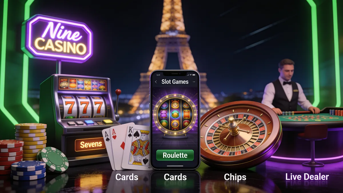 Comment s’inscrire sur Nine Casino en ligne ? pour les joueurs en France